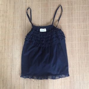 Hollister Medium Navy blue top